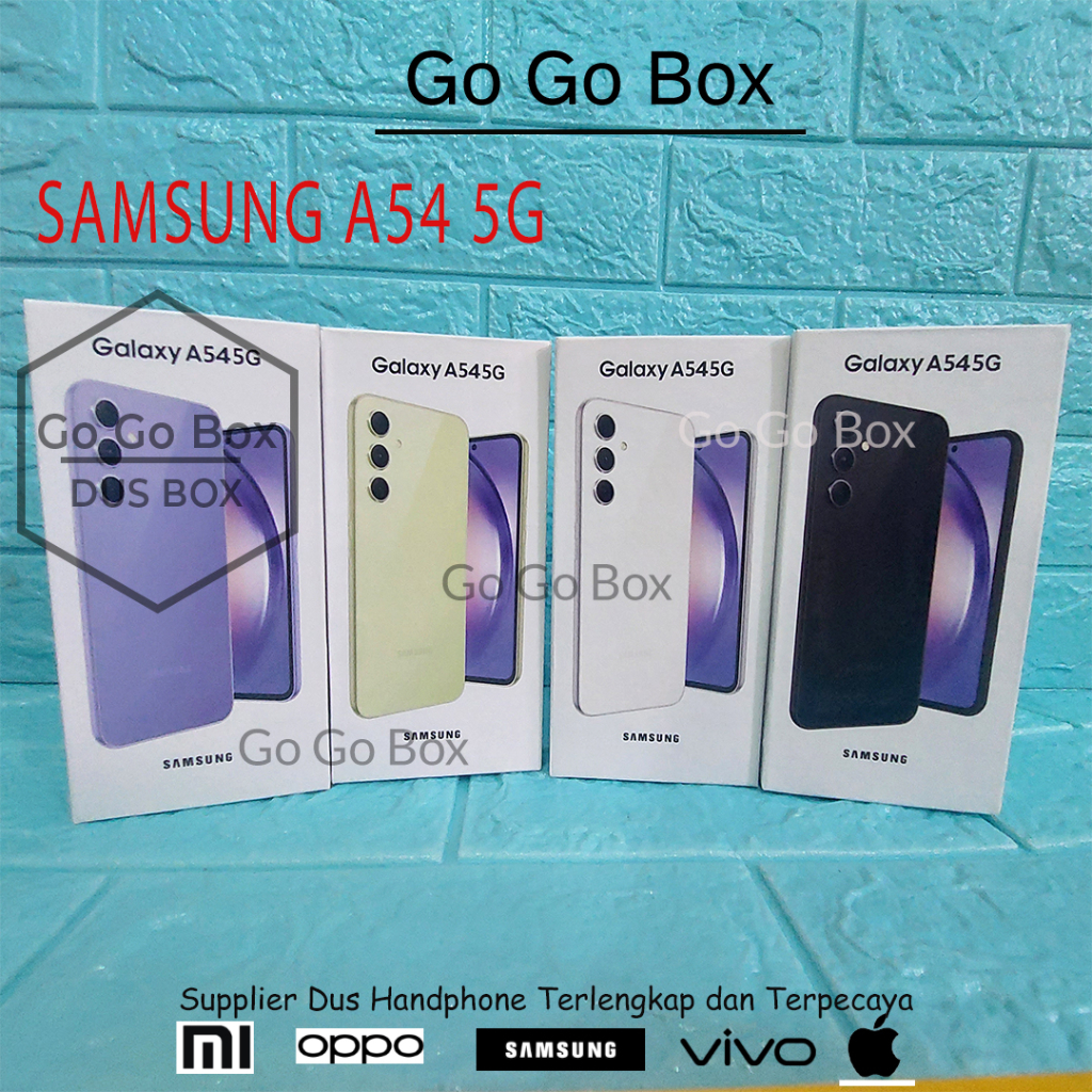 DUS DUSBOX SAMSUNG A54 5G -GRATIS STICKER- DAN FULLSET(CHARGER + EARPHONE) -BOX SAMSUNG