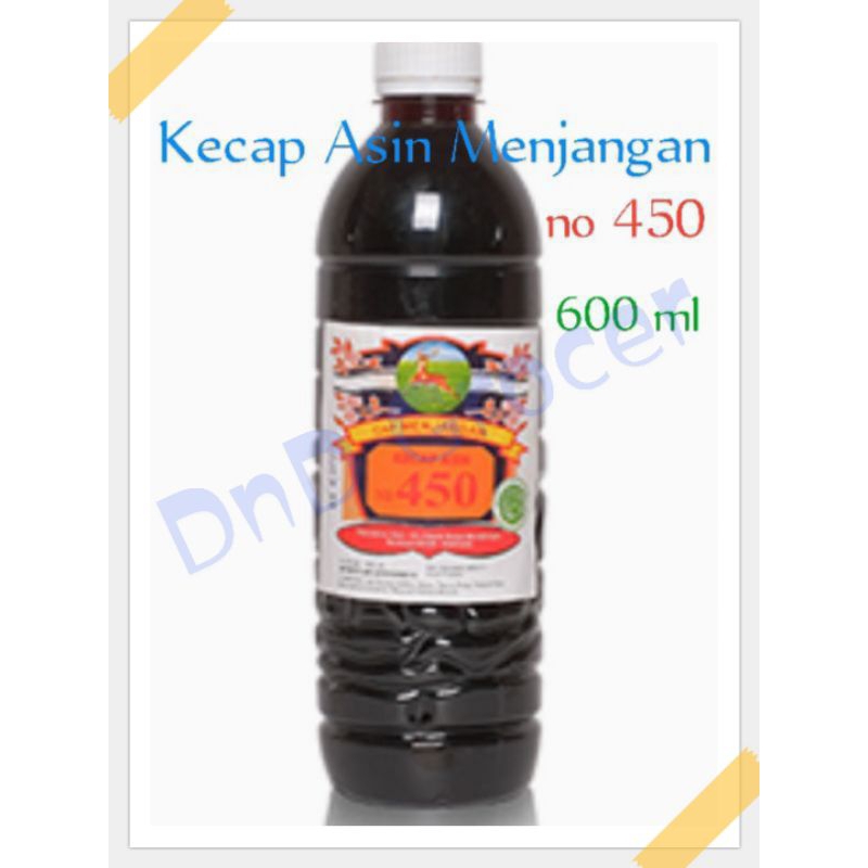 

Kecap Asin cap Menjangan no 450, 600ml
