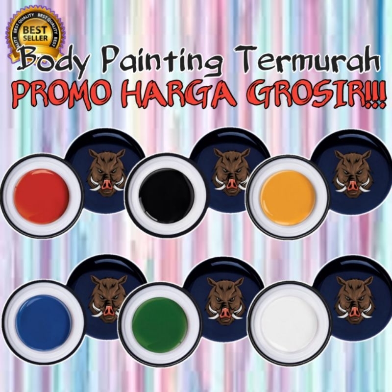 CAT WAJAH / LUKIS WAJAH / FACE PAINTING / BODY PAINTING BANTING HARGA