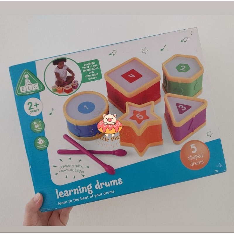 ELC learning drums music playset