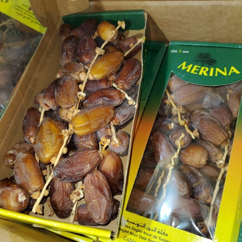 kurma tunisia tangkai merina 500gr new