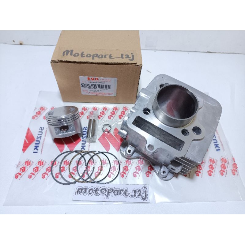 Blok Seher Komplit Cylinder Suzuki Smash 110 new Smash 110 old lama Ori