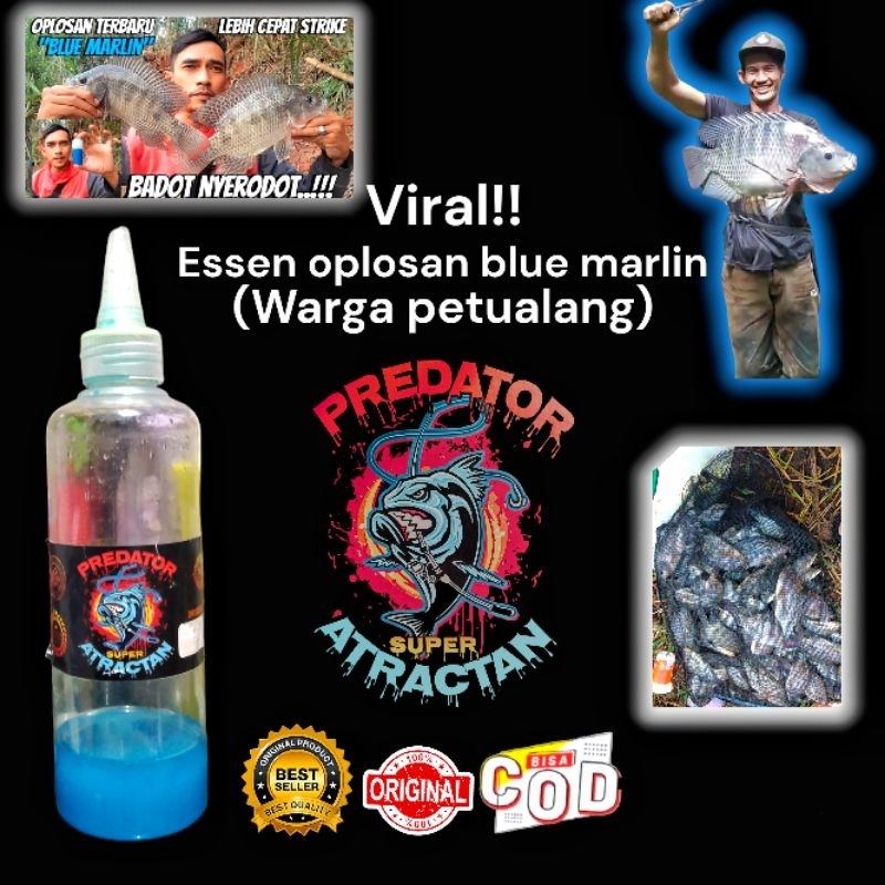 PROMO Essen oplosan blue marlin warga petualang spesialis ikan nila
