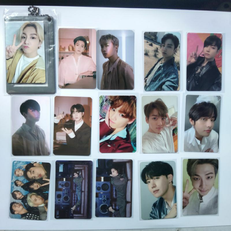 PC Jungkook jhope taehyung rm namjoon BTS Official LD proof pws sw m2u butter lucky draw ynwa pob be deluxe essential mots7 peri ly her