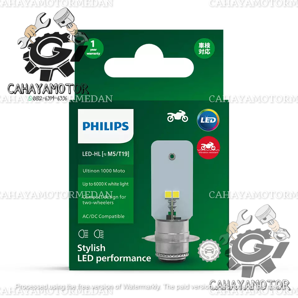 BOLA DEPAN LED M5 PHILIPS AC/DC ULTINON