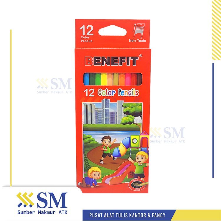 

PENSIL WARNA 12 WARNA BENEFIT 1210 PANJANG