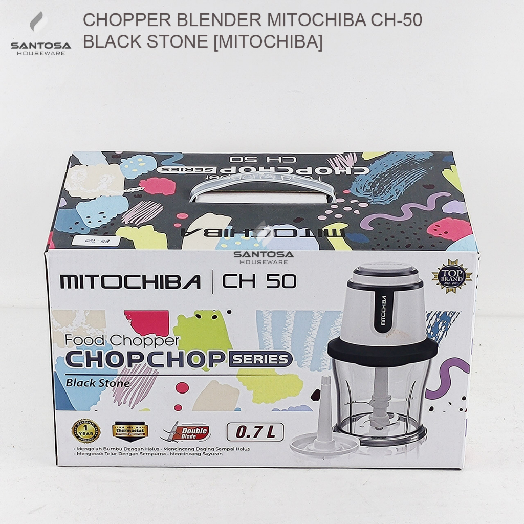 Chopper Blender Mitochiba CH-50 Black Stone [Mitochiba]