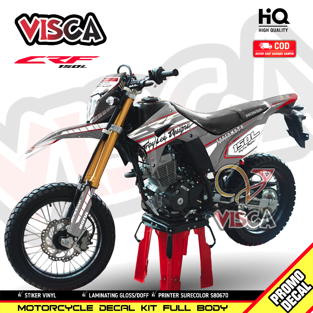 Decal CRF 150L Terbaru Full Body Decal CRF 150L Full Body Keren Stiker CRF 150 Full Body Terbaru Dec