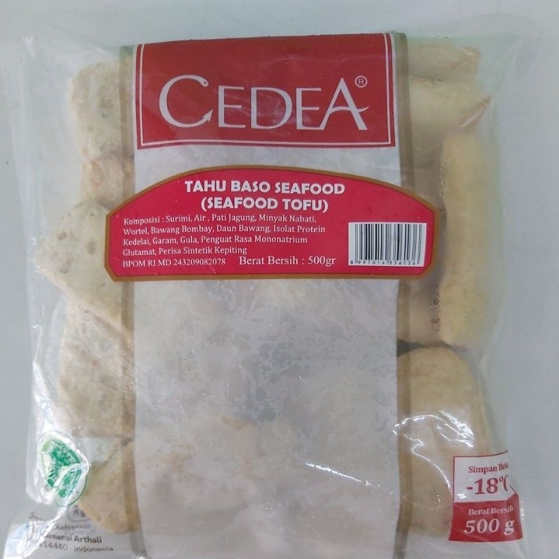 

Cedea Tahu Baso Seafood 500gr