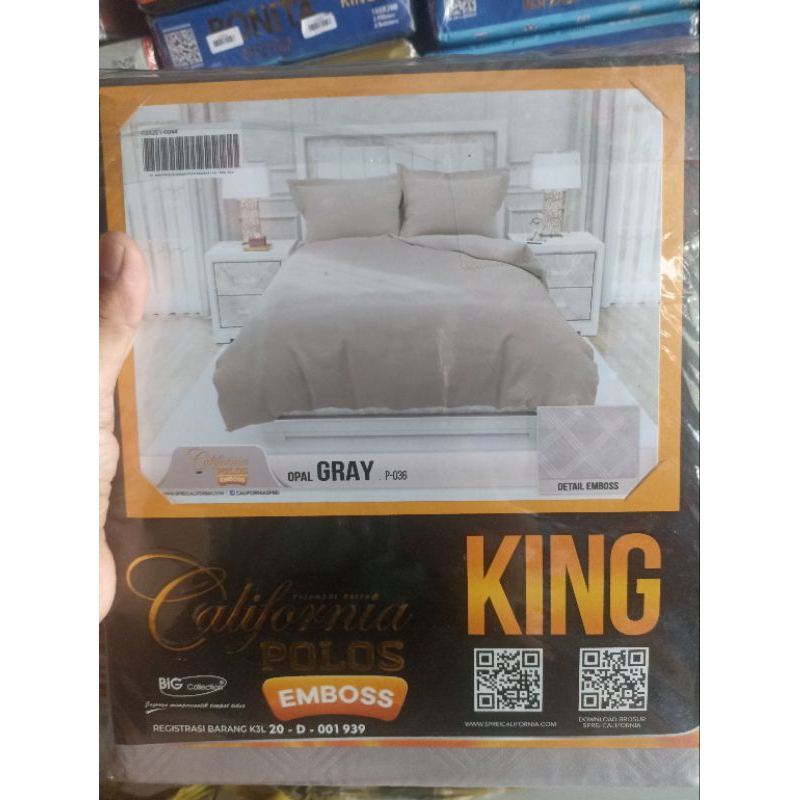 SPREI CALIFORNIA POLOS GREY original