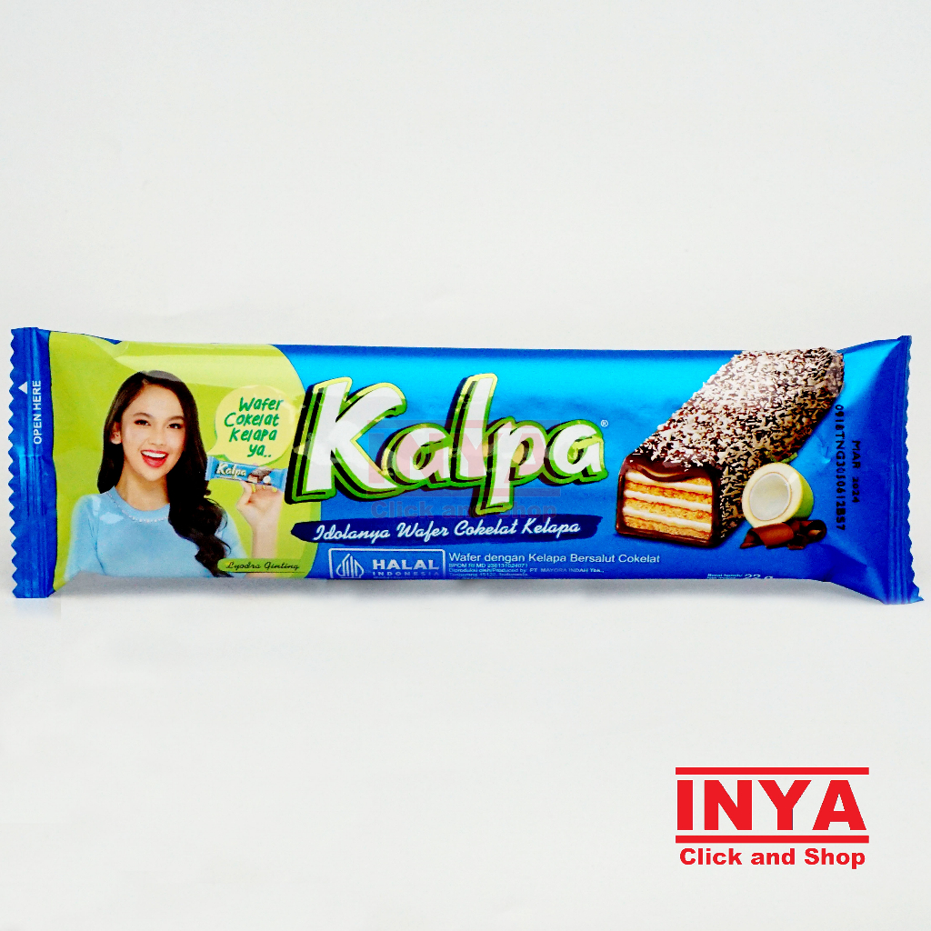 

Kalpa Wafer Cokelat Kelapa 22gr Sachet - Wafer