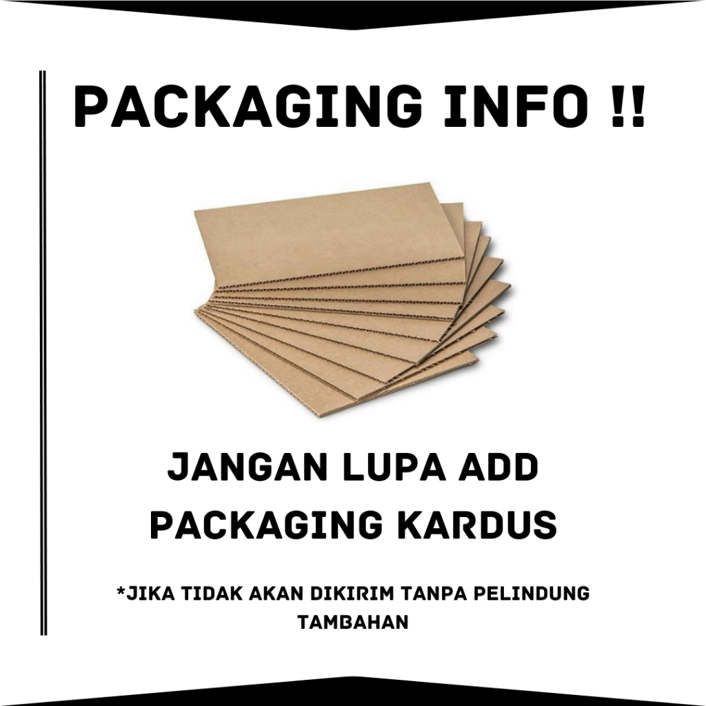 

PACKAGING TAMBAHAN || Kardus Packaging