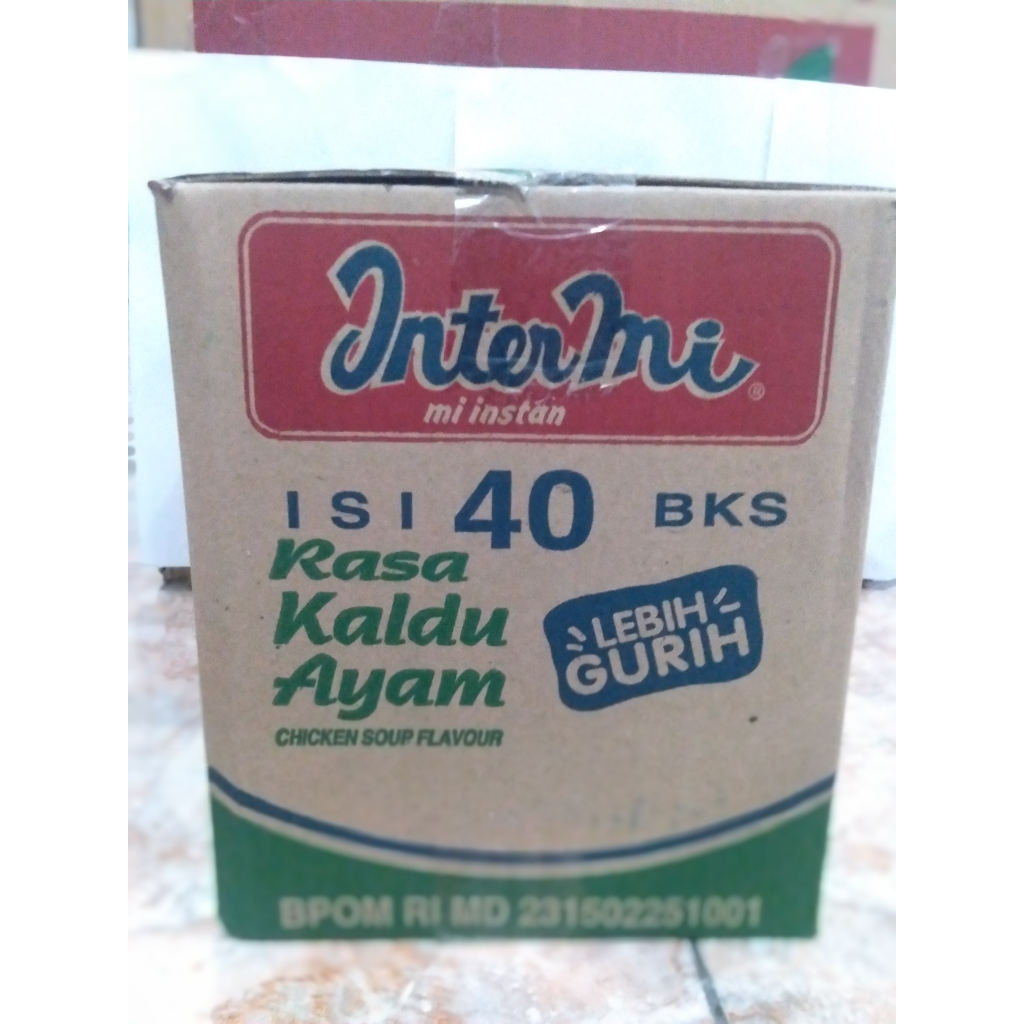 

INTERMIE RASA KALDU AYAM (1 Dus = 40 Bungkus)