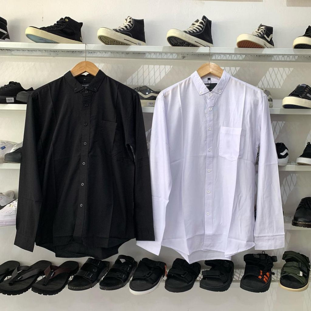 KEMEJA PANJANG DAGGER / KEMEJA PANJANG POLOS KEREN