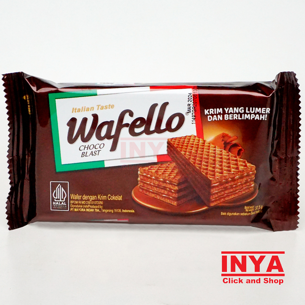 

Wafello Italian Taste Choco Blast 37,5gr Sachet - Wafer