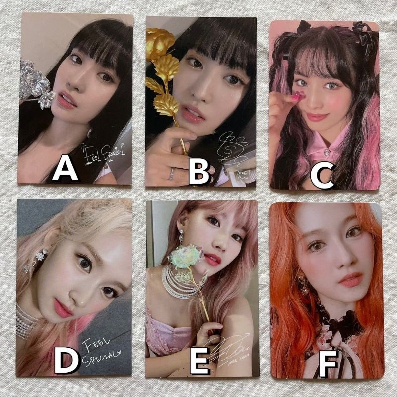 Photocard Twice Momo Sana Feel Special More & More Formula of Love