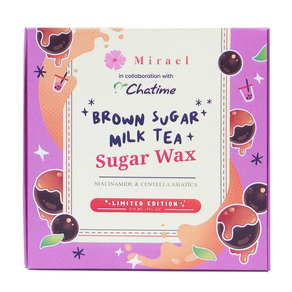 Mirael X CHATIME Limited Edition Brown Sugar Milk Tea Sugar Wax