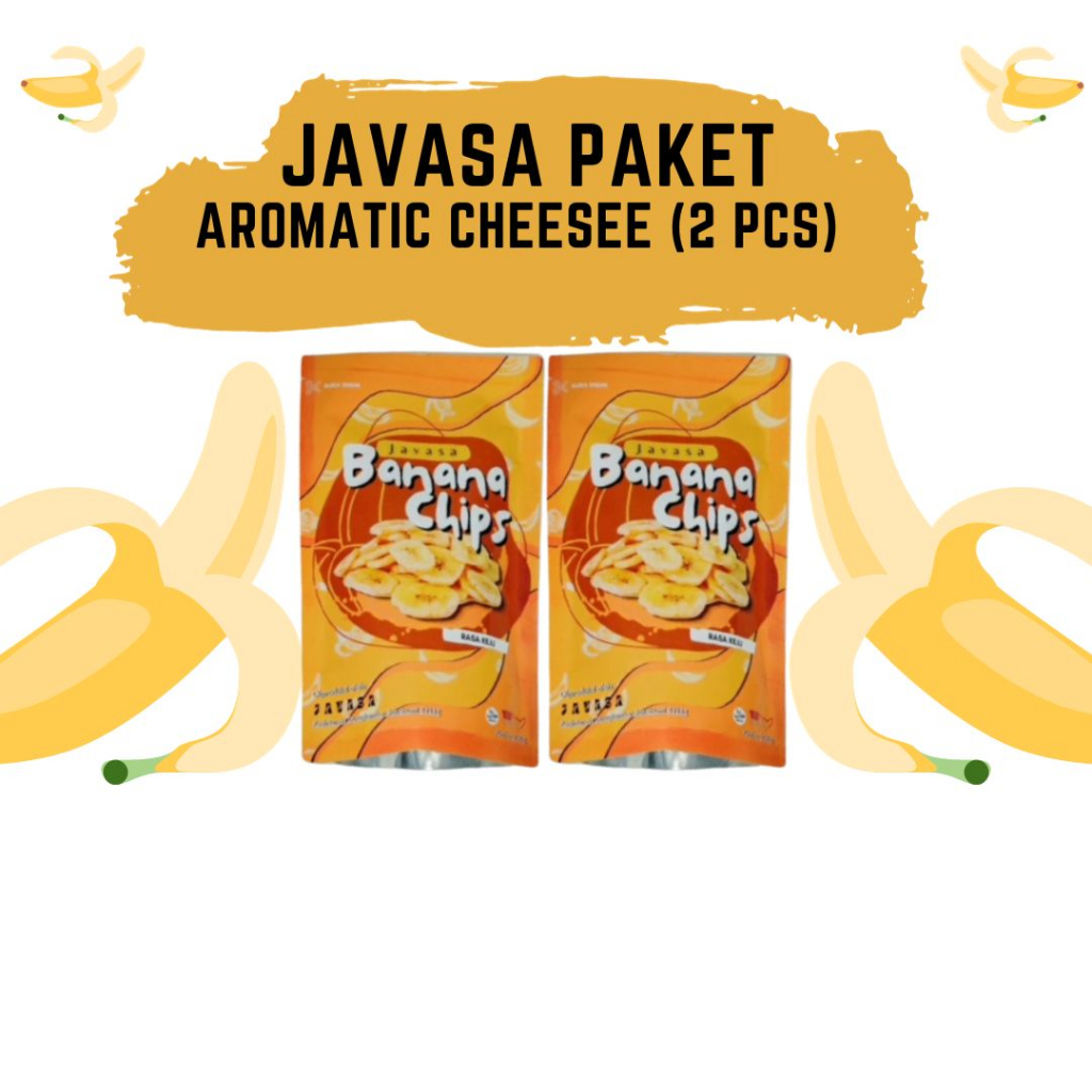

KERIPIK BANANA CHIPS PAKET BUNDLING 2 PCS KEJU AROMA PISANG RENYAH MANIS GURIH MURAH 100 GRAM