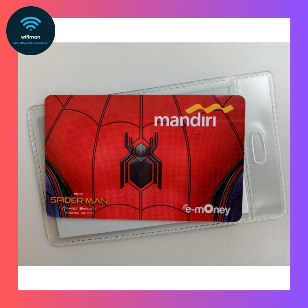 Spiderman Homecoming e-Money Limited Edition eMoney Flazz Kartu Card
