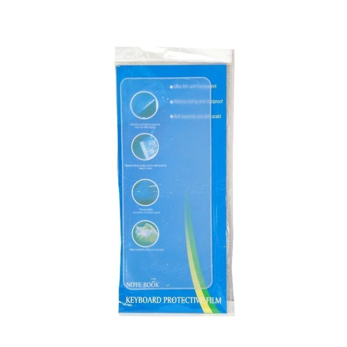 Keyboard Protector laptop/notebook polos 15 inci transparan / alas keyboard laptop polos