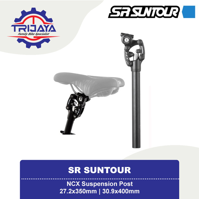 SR Suntour NCX Suspension Post Tiang Jok Seatpost Sepeda