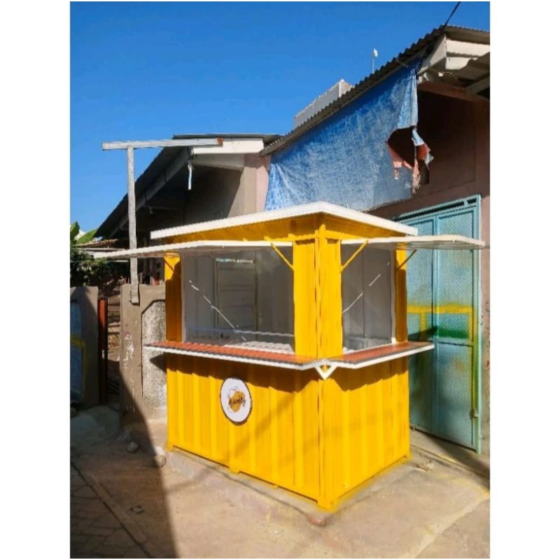 booth container jualan 200x150x200