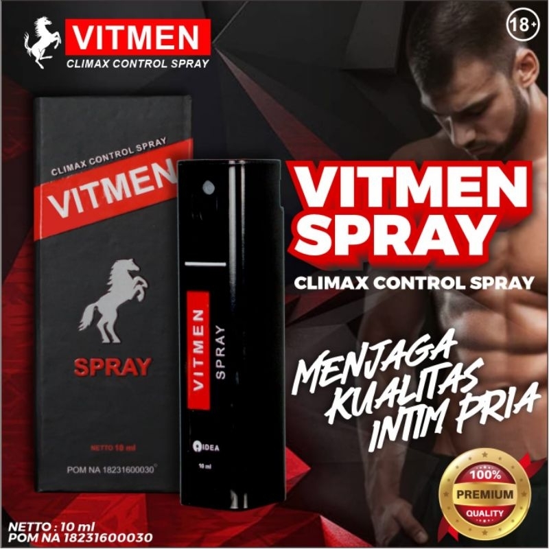 [BPOM] Vitmen Spray Original Obat Kuat Menambah Durasi Lebih Lama Dalam Bercinta