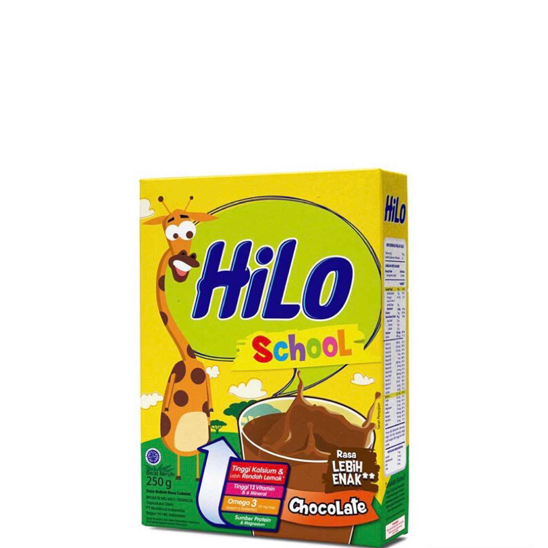 

Promo Susu hilo 250g school cokelat teen vanilla caramel