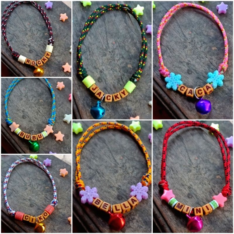 Kalung kucing Nama, Kalung Kucing custom, Kalung kucing murah
