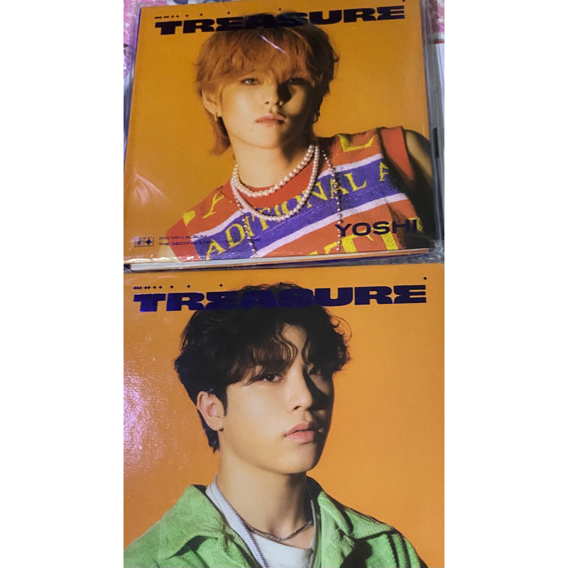 

WTS DIGIPACK TREASURE HELLO YOSHI JUNGHWAN SEALED READY STOK INA KAMAR