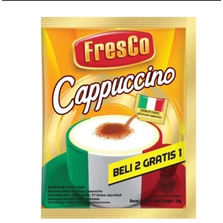 

FRESCO KOPI INSTANT CAPPUCCINO 10X25GR