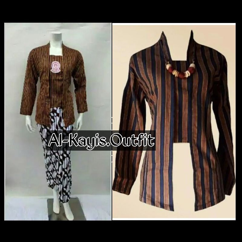 KEBAYA LURIK WANITA DEWASA/LURIK KUTU BARU
