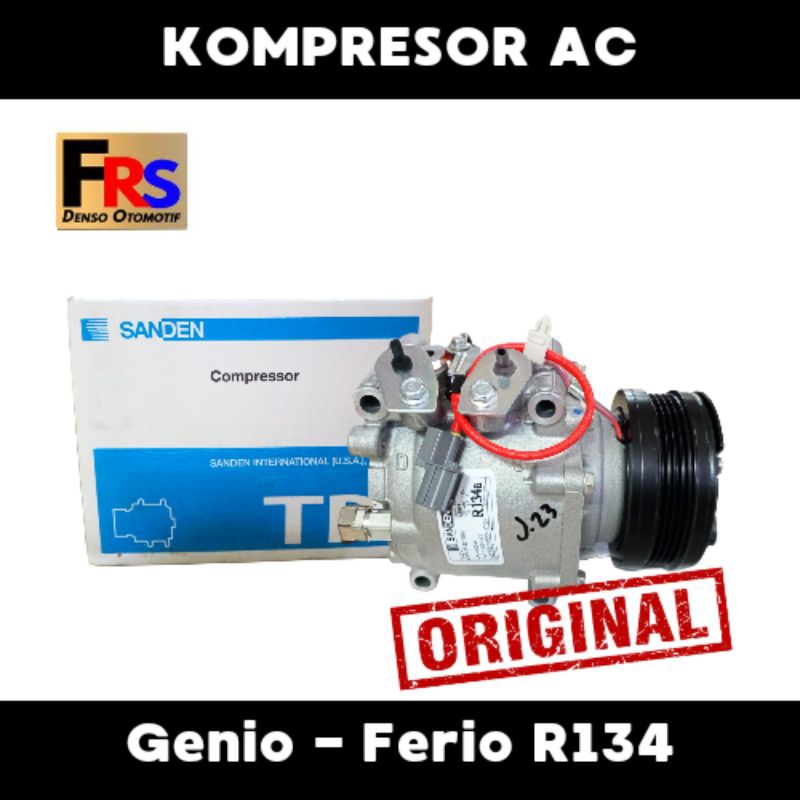 Kompresor ac Honda Civic Genio Estilo hatback Compresor Civic Genio Estillo hactback Original