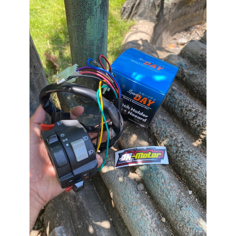 Holder kiri vixion lama saklar kiri vixion old untuk semua motor / saklar kiri vixion