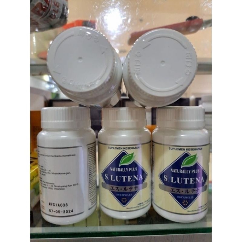 Slutena Softgel Lutein NaturallyPlus Asli Original