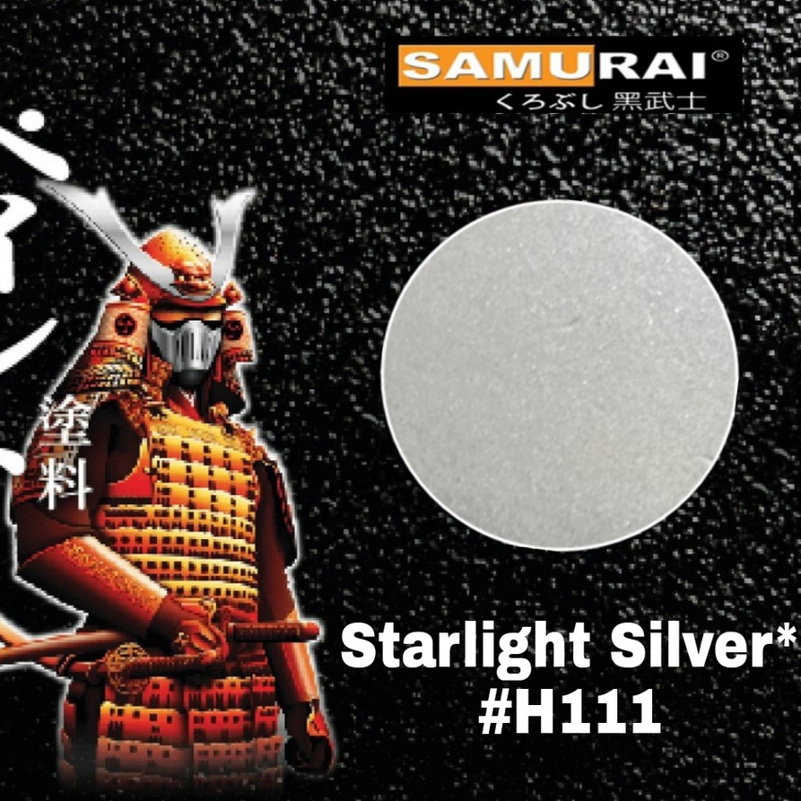 

GROSIR.COD. Samurai Paint Starlight Silver H111 silver honda cat pilok warna samurai