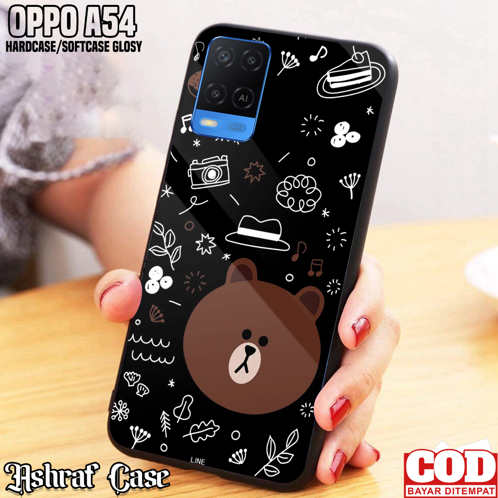 Case Oppo A54 - Casing Hp Oppo A54 ( LN ) Softcase Hp - Silikon Oppo A54 - Kondom Hp - Pelindung Hp 