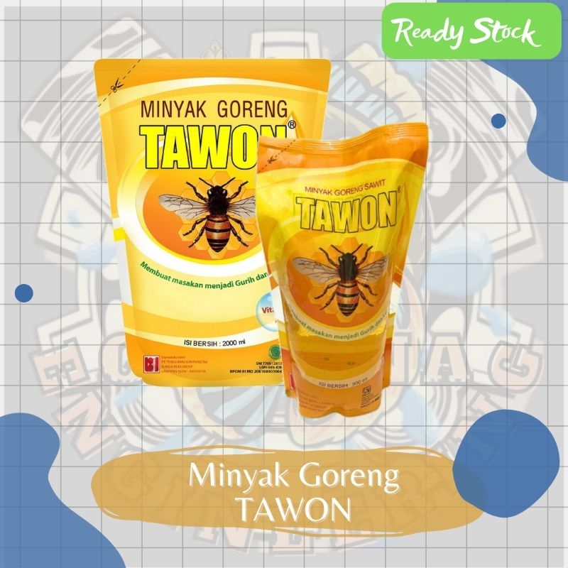 

Minyak Goreng TAWON Kemasan 900 ml | 2 Liter