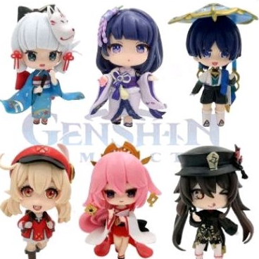 genshin impact ayaka yae miko wanderer klee hu tao raiden shogun