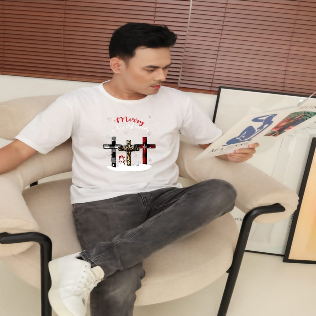 REDLOVE KAOS OBLONG NATAL / KAOS NATAL / BAJU NATAL / BAJU FASHION NATAL / PAKAIAN NATAL /  KAOS