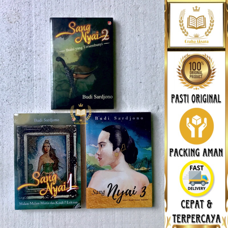 Paket Buku Trilogi Sang Nyai 1 - 3 - Budi Sardjono