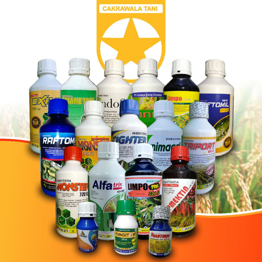 KUBIBIX RAFTOMIL GOLD 686SC 1LITER INSEKTISIDA ABAMECTIN ASEFAT METOMIL