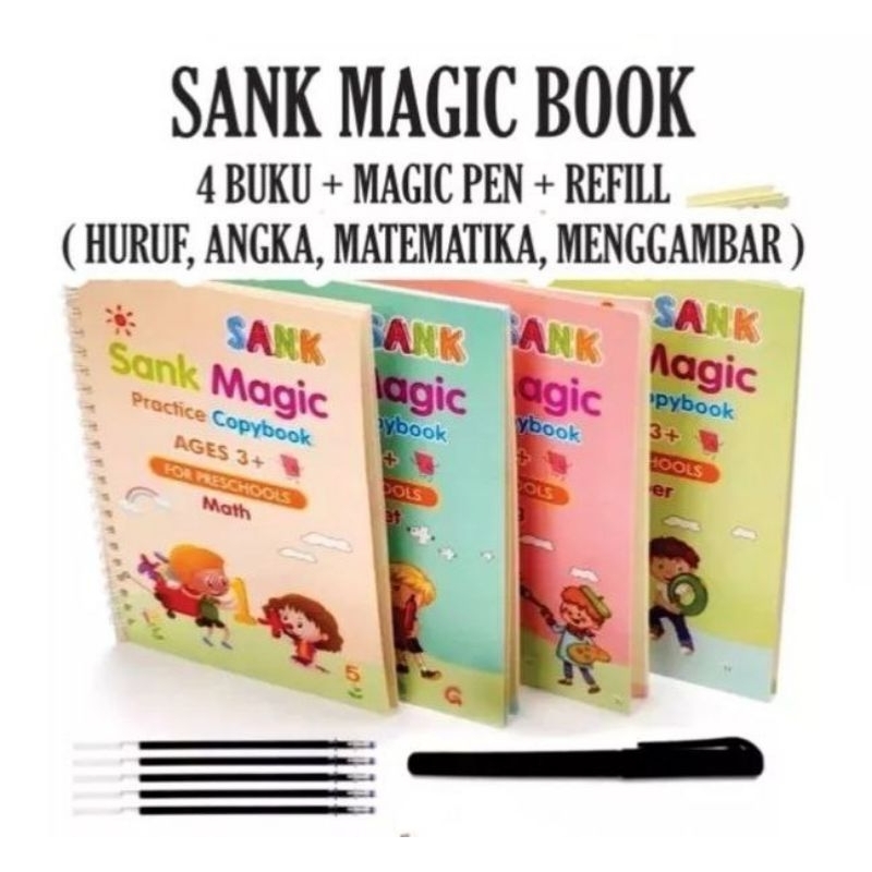 

SANK MAGIC BOOK, BUKU AJAIB ANAK