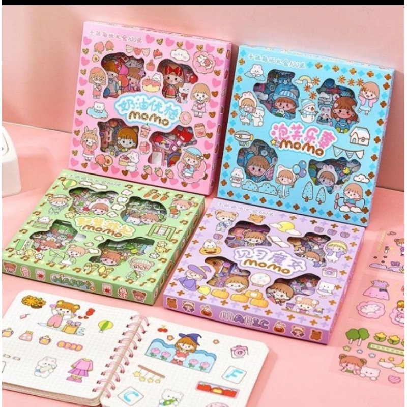 

100 PICS STIKER AKRILIK KOREA LUCU