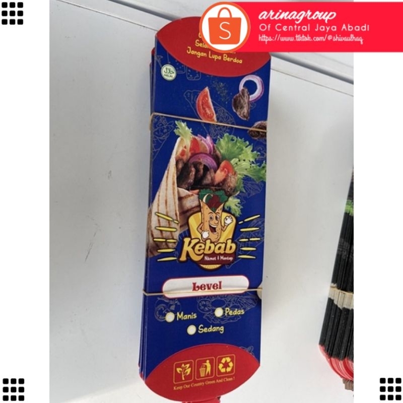 

100 LEMBAR KERTAS KEBAB TARIKAN BAHAN IVORI PUTIH UKURAN 24 × 9,2 CM HIGH QUALITY TEBAL PRODUK TERBARU | KOTAK KEBAB IVORI PUTIH KEKINIAN | DUS KEBAB VIRAL TIKTOK | KEMASAN KEBAB | BOX KEBAB 100 PCS MURAH | CENTRAL JAYA ABADI | ARINA SHIVA GROUP 6257