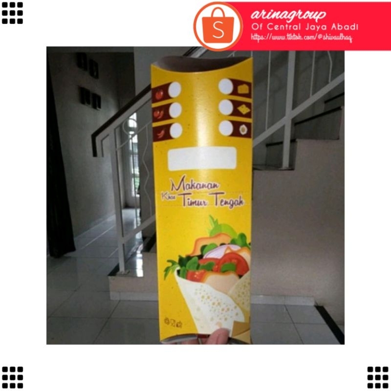 

100 LEMBAR KERTAS KEBAB TARIKAN BAHAN IVORI PUTIH UKURAN 24 × 9,2 CM HIGH QUALITY TEBAL PRODUK TERBARU | KOTAK KEBAB IVORI PUTIH KEKINIAN | DUS KEBAB VIRAL TIKTOK | KEMASAN KEBAB | BOX KEBAB 100 PCS MURAH | CENTRAL JAYA ABADI | ARINA SHIVA GROUP 6267