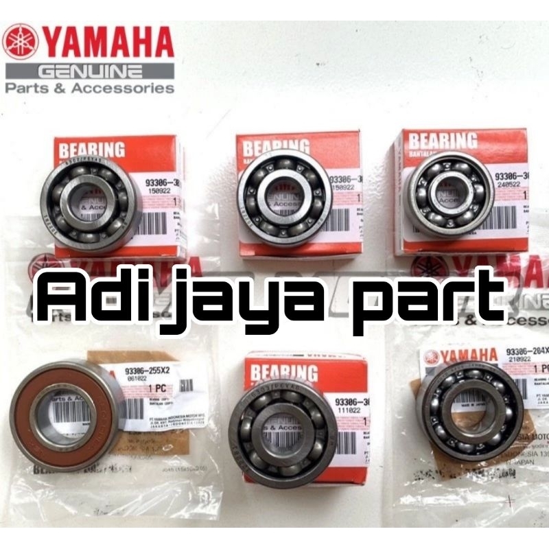 Bearing set gearbox rasio aerox nmax lexi original yamaha bering klaher laher laker lahar rasio girb