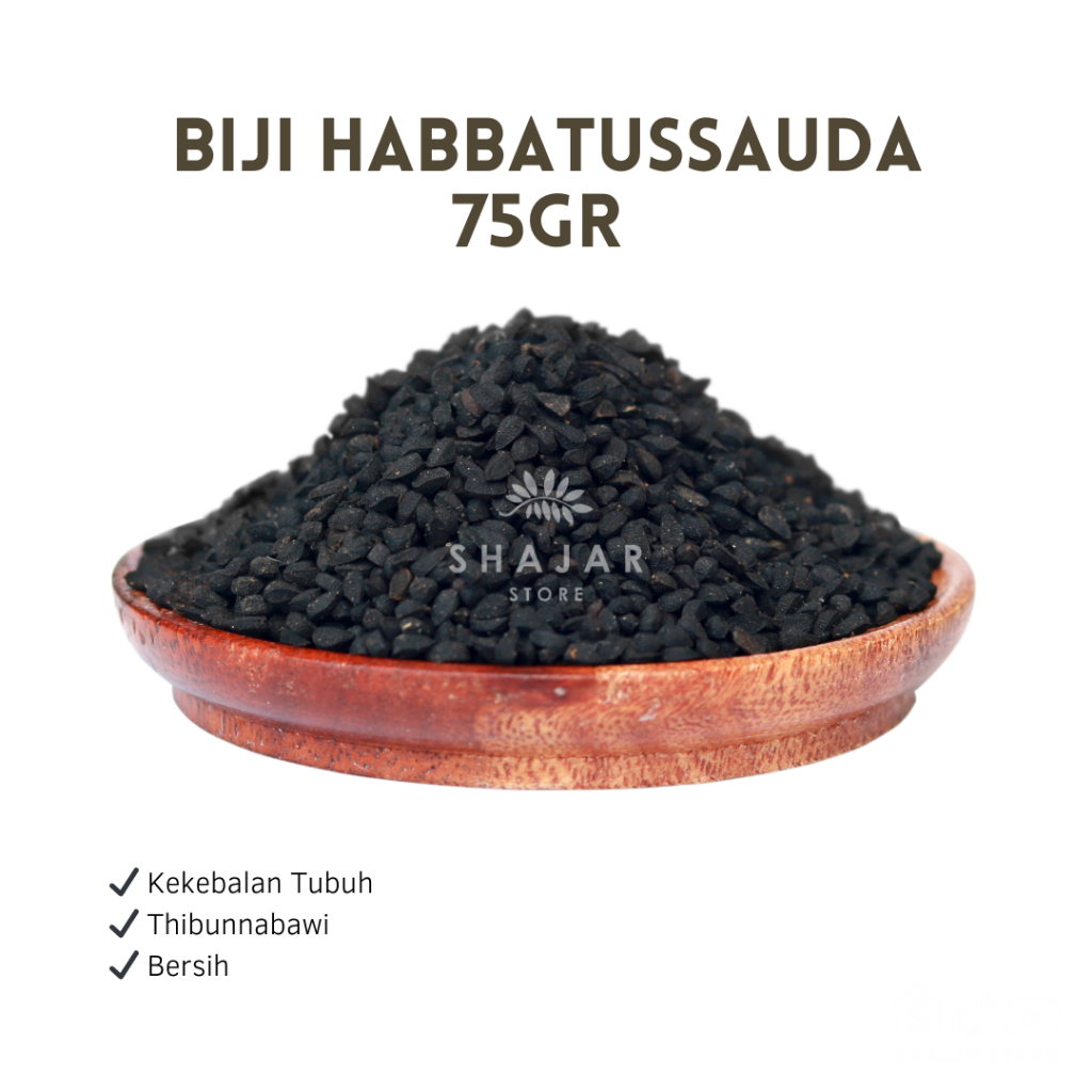 

Ready Biji Habbatussauda 75gr / Thibunnabawi / Bahan JSR grade A Ori!! Ori!!