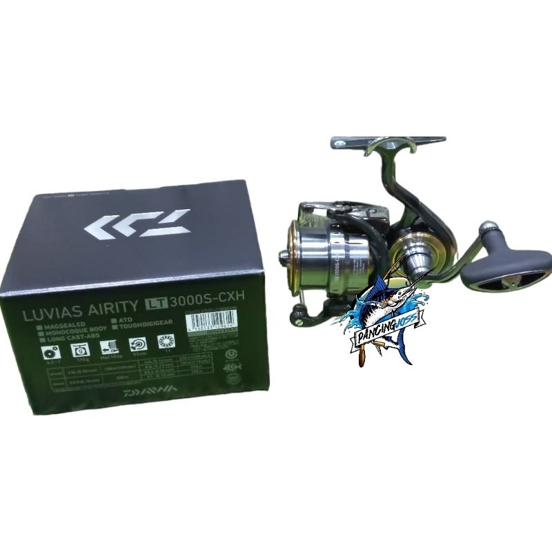 REEL DAIWA LUVIAS AIRITY LT 3000S-CXH NEW 2021 JAPAN | REEL PANCING | REEL SPINNING | ALAT PANCING |