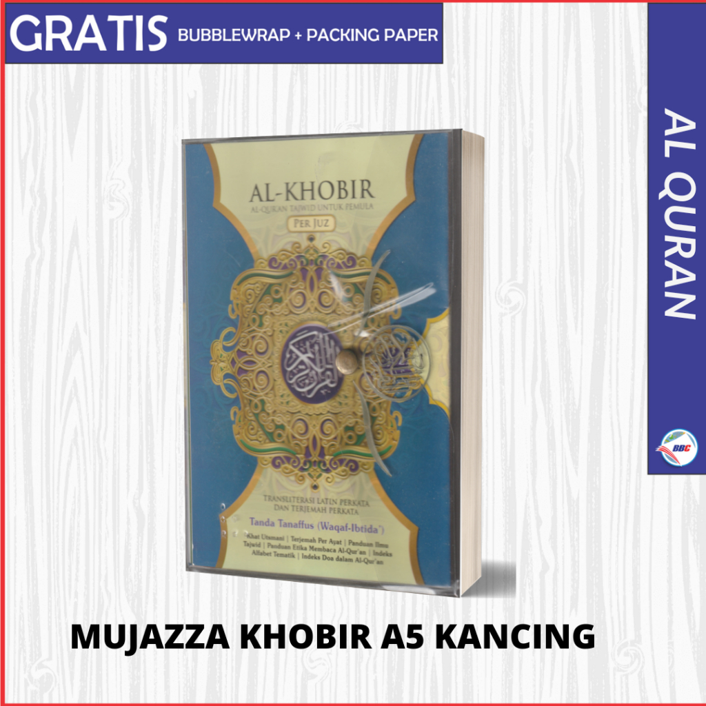 AL QURAN MUJAZZA AL KHOBIR A5 KANCING